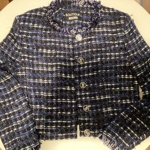 Moschino tweed cropped jacket